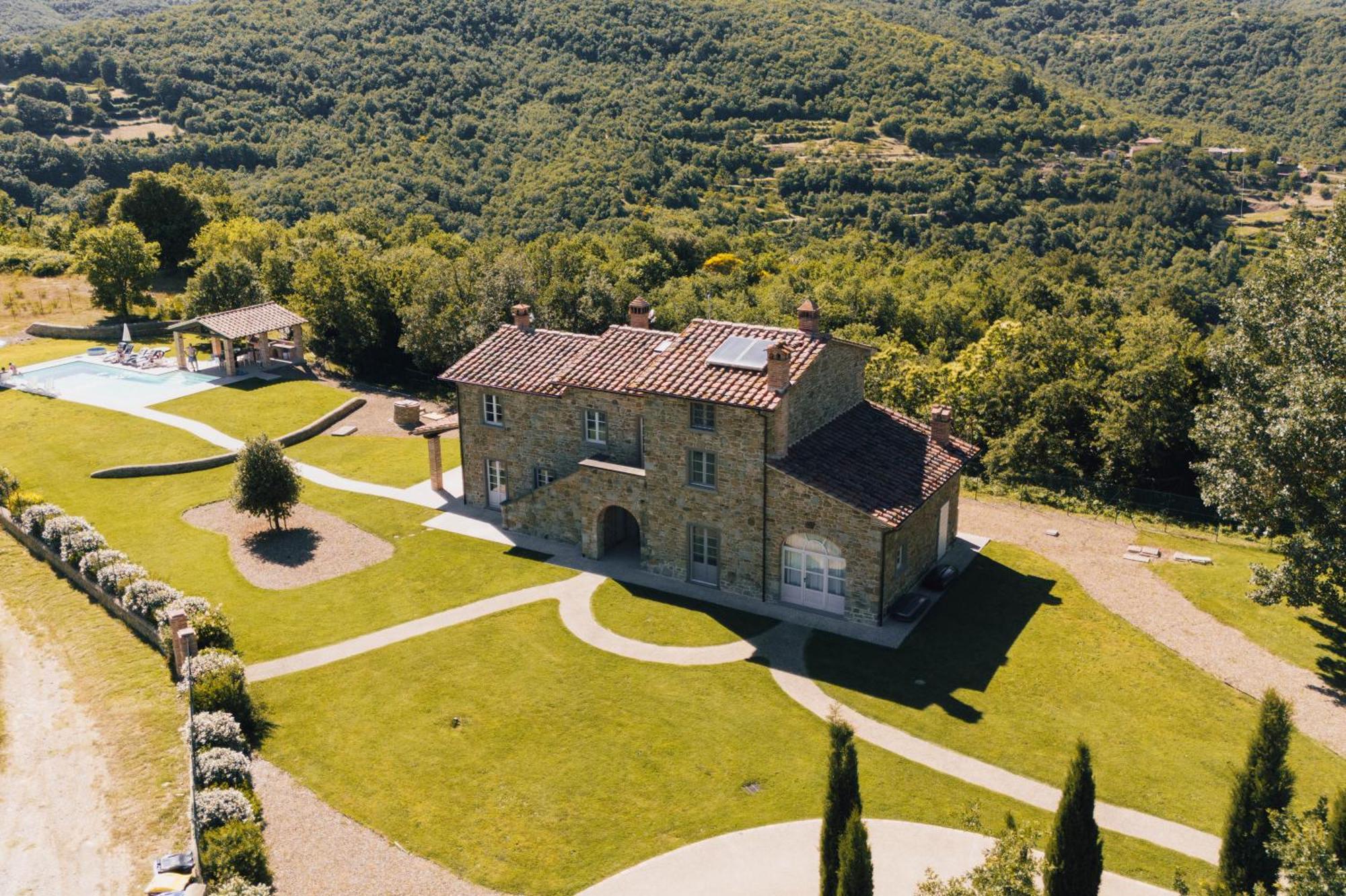 Podere Ortaglia Di Sotto Castiglion Fiorentino Exteriör bild
